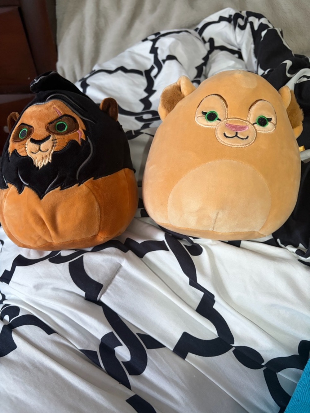 Original Lion King Nala And Scar Squishmallows 7”
